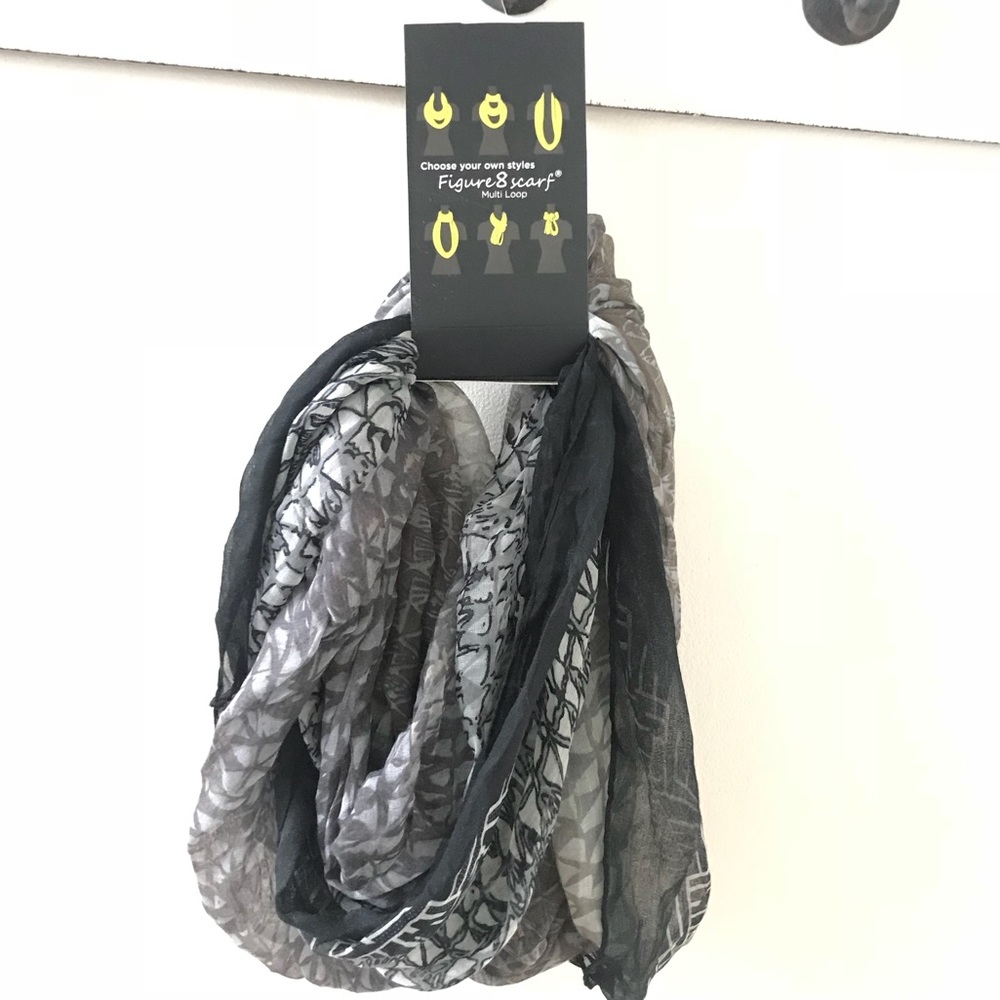 NWT Multi Loop Scarf